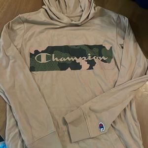 Boys Champion Medium Hooded T-Shirt 💥